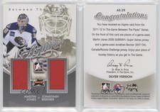 2011-12 ITG Between the Pipes Aspire Silver /140 Martin Jones Jonathan Bernier
