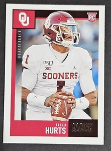 2020 Score #358 Jalen Hurts Rookie RC Oklahoma Sooners Philadelphia Eagles - Bild 1 von 2