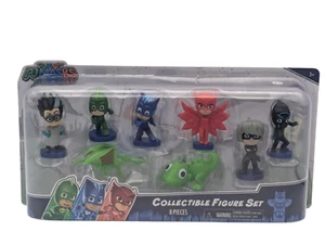 2021 PJ MASKS Collectible Figure Toy Set 8  Owlette Gekko Luna Night Ninja Romeo - Picture 1 of 14
