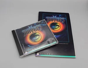 1995 Sierra Shivers What Darkness Conceals, Terror Reveals Windows CD-ROM Book - Picture 1 of 5