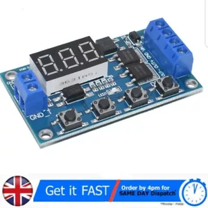 Trigger Cycle Timer Delay Switch Circuit Board MOS Tube Control Module DC 12-24V - Picture 1 of 3