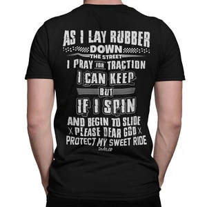 PROTECT MY SWEET RIDE T-Shirt Black S-3XL JDM Boost Turbo Race Hoodie Mechanic - Picture 1 of 5