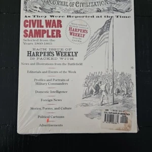 NEW Harper's Weekly News of the Civil War - 7 Pack Sampler Selected 1860-1865 - Picture 1 of 6
