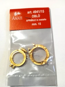 AMATI 4941/15 hublot 15mm Modélisme Naval Bateau accastillage maquette - Bild 1 von 3