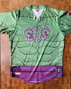 Ot Sports Jersey - Eugene Emeralds - #14 - Size 46 - Marvel - Game Worn - Signed - Picture 1 of 7