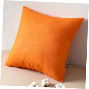 Fall Pillow Insert 18x18 Inch, Decorative Square 18x18 Inch (pack of 1) Orange - Picture 1 of 6