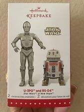 Hallmark Keepsake 2015 U3PO And R5D4 Star Wars Ornament SDCC NYCC Comic Con