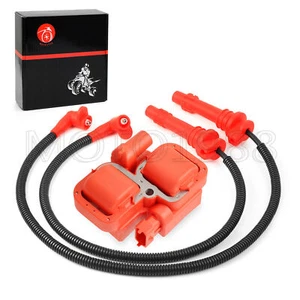Ignition Coil & Spark Plug Wire Cap For Polaris 2020 2021-2023 General XP 4 1000 - Picture 1 of 8