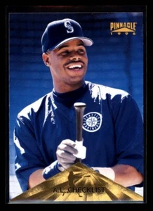 KEN GRIFFEY JR 1996 Pinnacle Checklist #195 - Picture 1 of 2