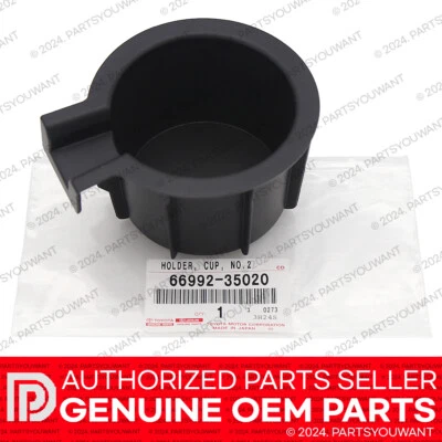 GENUINE Toyota 10-23 4Runner OEM Rear Right Console Box Cup Holder 66992-35020 Foto 1 de 4