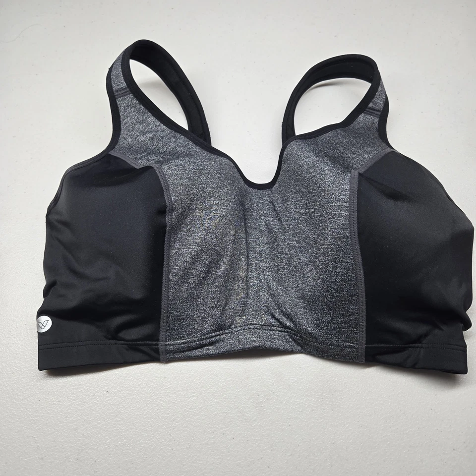 LIVI Active Women Sports Bra 40G Black Underwired Strap Adjustable - Image 1 of 4