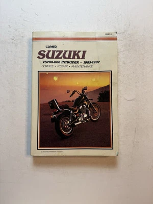Suzuki VS-700 VS750 VS800 1985-1997 Motor-Cycle Shop Service Repair Manual Guide - Image 1 of 4