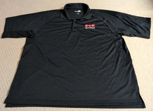 Corner Stone Men XXX Large Black Polyester Short Sleeve Security Polo Shirt 24 - Picture 1 of 7