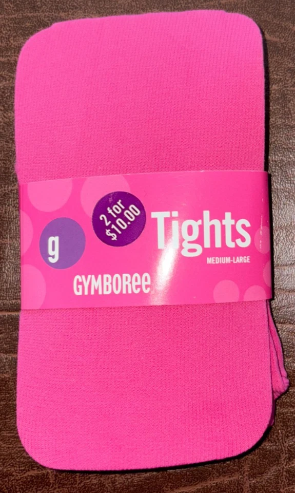 MALLAS GYMBOREE VINTAGE 2003 CITY SIDEWALK fucsia rosa intenso M/L 4-5 nuevas con etiquetas Foto 1 de 1