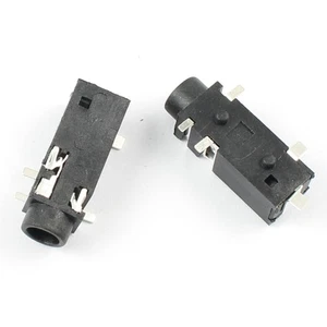 5Pcs 3.5mm Female Audio Connector 5 Pin SMT SMD Stereo Headphone Jack PJ328 - Picture 1 of 6