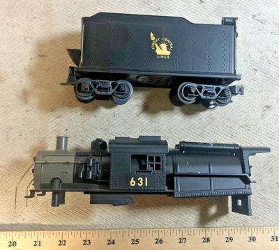 MTH Railking O-Gauge Jersey Central 30-1141-1 Camelback 4-6-0 shell + tender - Image 1 of 4