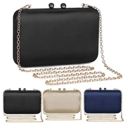 BAIGIO Damen Abendtasche Hochzeit Clutch Tasche Brauttasche Handtasche Umhängetasche