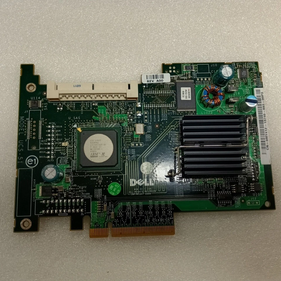 Dell-PowerEdge-2950-Scheda-controller-raid-sas-pci-express-sped2448h-22656467827 - Immagine 1 di 1