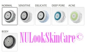 Clarisonic Authentic Brush Head Replacement:  All 6 Different SkinType & Body  - Picture 1 of 7