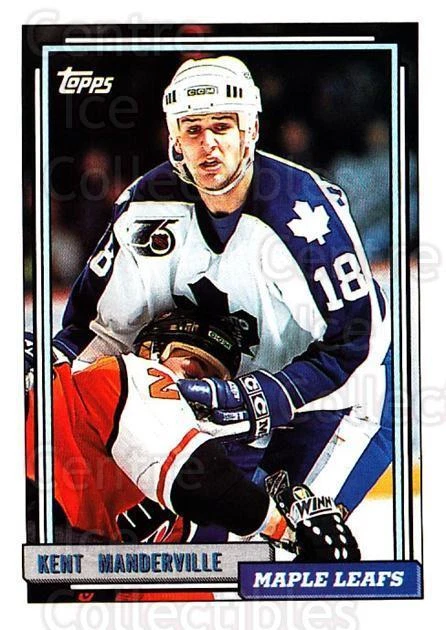 1992-93 Topps #148 Kent Manderville - Image 1 of 1