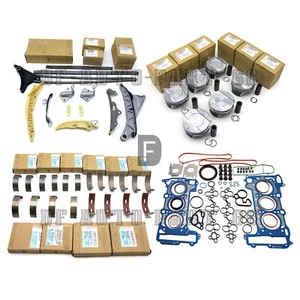 Kit Pistoni Revisione Ricostruzione Motore OEM per Porsche Audi A6 S4 S5 Q7 A8 A7 EA839 - Foto 1 di 8