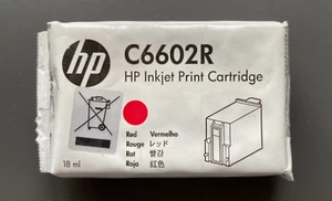 Original HP Tinte - C6602R ROT / ADDMASTER IJ 6000 (inkl MwSt) - Bild 1 von 1