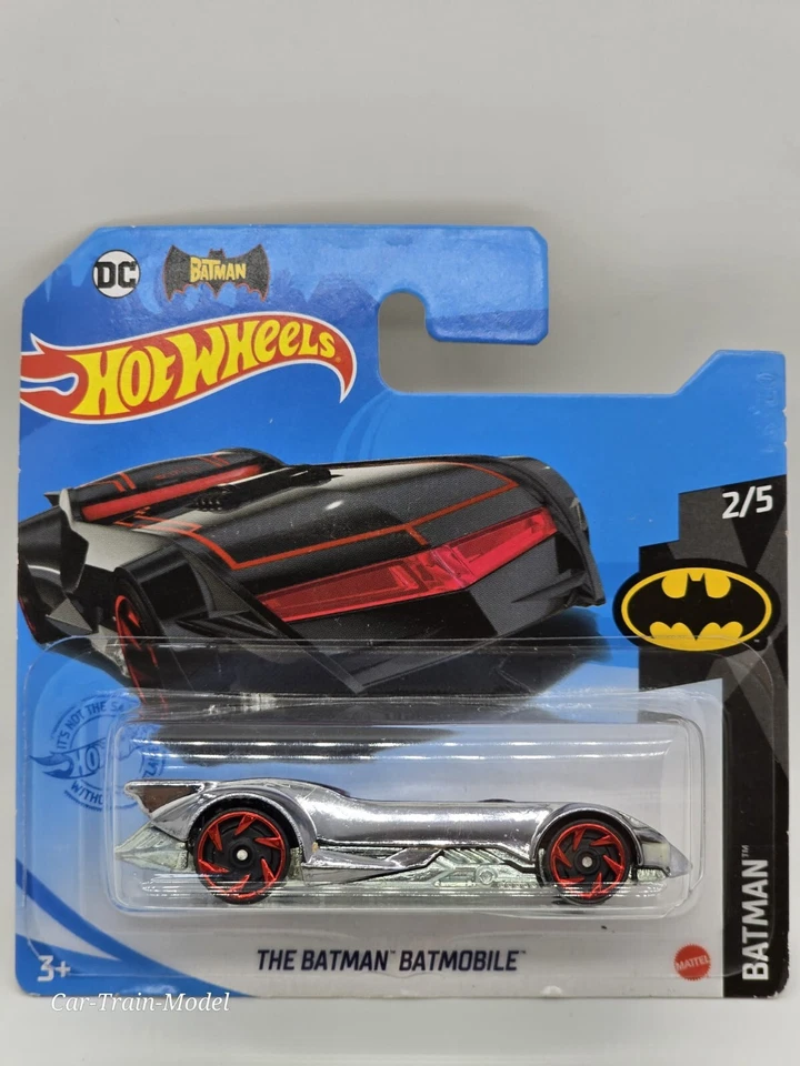 The Batman Batmobile - HW Batman 2/5 HOT WHEELS 1:64 1/64 - Immagine 1 di 1