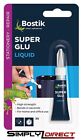 Bostik Super Glu Liquid Tube 3g - Super Glue - Strong Quick Effective -Glu & Fix