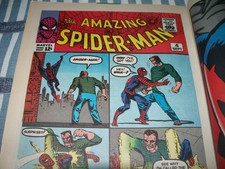 The AMAZING SPIDER-MAN #4 Sandman Reprint in Spider-Man Classics #5 from 1993 NS