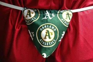 Tanga de béisbol para hombre OAKLAND ATLETISMO como MLB con cuerda floja ropa interior masculina - Imagen 1 de 1
