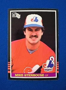 1985 DONRUSS #376 MIKE STENHOUSE MONTREAL EXPOS NM-MT or BETTER - Picture 1 of 3