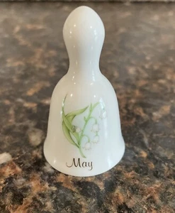 Russ Berrie & Co. Monat Mai Miniatur 2" Glocke - Bild 1 von 2
