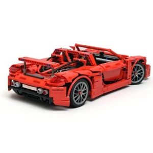 Sports Car Model 1665 Parts/Red MOC-113339 Building Blocks Toys Set - Picture 1 of 8