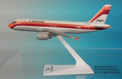 Miniaturas de vuelo American Airlines PSA Heritage Livery Airbus A319 escala 1/200  Foto 1 de 2