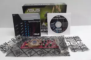 Asus GeForce GT 430 Direct Dust Proof Fan 1 GB DDR-3 Open Box - Picture 1 of 13