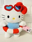 NWT 10? SANRIO OFFICIAL HELLO KITY PLUSH/ SUMMER WITH THE SWIMMING FLOAT JAPAN