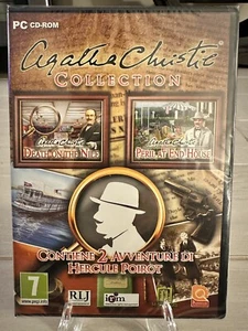 AGATHA CHRISTIE BUNDLE COMPUTER Games PC da Collezione Nuovi CD DVD ROM Sealed - Foto 1 di 4