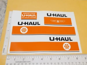 Nylint 1980's Style UHaul Dual Axle Trailer Replacement Sticker Set NY-140 - Picture 1 of 2