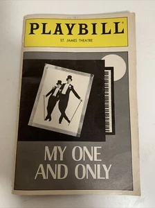 Octubre 1983 - St. James Theatre Playbill - My One and Only - Twiggy - Imagen 1 de 8