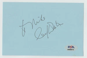 WILLIAM SHATNER Signed 4 x 6 Index Card Autograph PSA/DNA Certified "To Mike" - Picture 1 of 1
