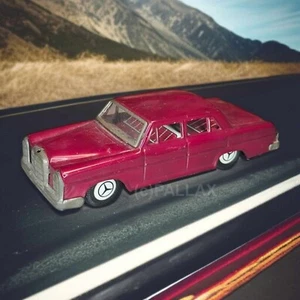 ICHIMURA MERCEDES-BENZ 250 SE ROSSO SCURO 18 CM 60 GIAPPONESE GIOCATTOLO LATTA - Foto 1 di 5