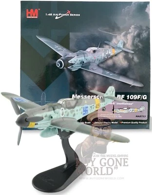 BF 109G-6 JUUTILAINEN WHITE FINNISH AIR FORCE 1944 - HOBBY MASTER HA8753 1/48 - Image 1 of 4