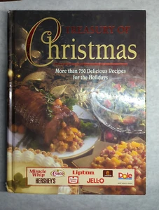 Treasure of Christmas Cookbook 1995 Over 750 Holiday Recipes - Picture 1 of 8