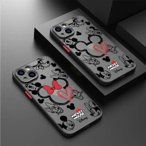 Disney Mickey Minnie Handyhülle für iPhone 16 15 14 13 12 11 Mini Plus Pro Max - Bild 1 von 12
