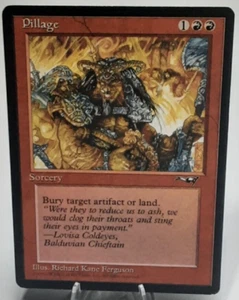 Pillage - Alliances - MTG Alliances 1996 Magic The Gathering - Picture 1 of 6