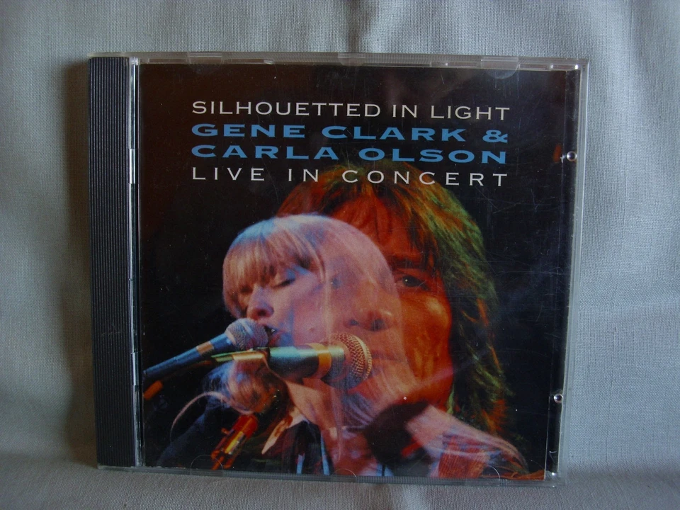 Gene Clark & Carla Olson- Live in Concert- Silhouetted in Light- DEMON 1992- RAR - Bild 1 von 1
