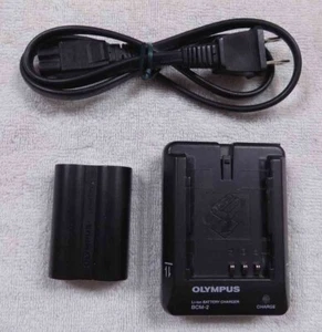 Original-Zubehör-Hersteller Olympus PS-BLM1 7,2 V 1500 mAh Li-Ion Akku + BCM-2 Ladegerät * KOSTENLOSER VERSAND - Bild 1 von 5