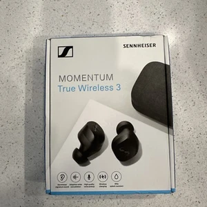 Sennheiser Momentum True Wireless 3 Earbuds Black Brand New - Zdjęcie 1 z 3