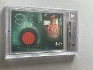 2002 Inkworks BUFFY THE VAMPIRE SLAYER Double Meat Palace Uniform BGS 9 Gellar - Picture 1 of 6