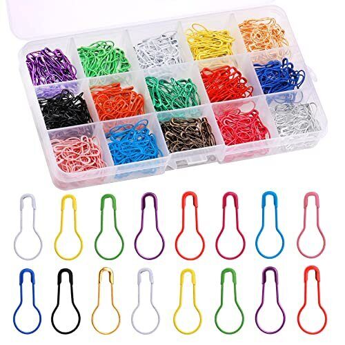 100pcs Sewing Pins Safety Clothing Pins For Making Knitting Quilting Pins  With Storage Box Multicolor Jewelry Decoration Glass Tip Pins